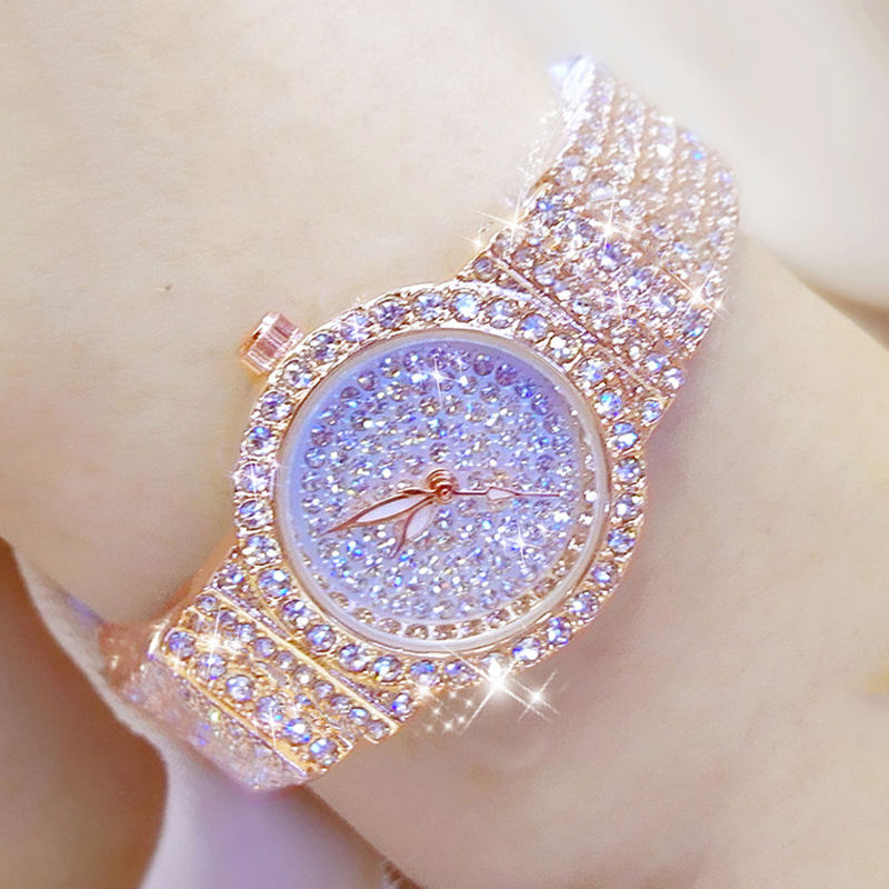 Luxury Watch Index - 女性のための美しいダイヤモンドの腕時計,小さな腕時計,女性のためのピンクゴールドの時計,有名な高級ブランド