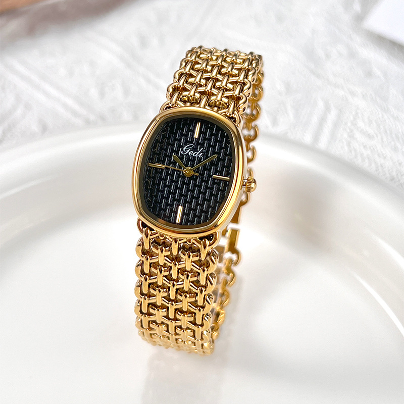 Luxury Watch Index - GEDI ブランド腕時計ライト高級ブレスレット小さな香り高級感レトロ防水レディースファッションクォーツ腕時計