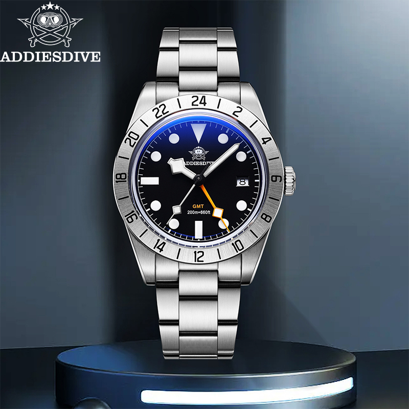 Diver Watch 300M - ADDIESDIVE 新しい高級メンズ腕時計 200 防水ステンレス鋼クォーツ時計 BGW9 スーパーブルー発光