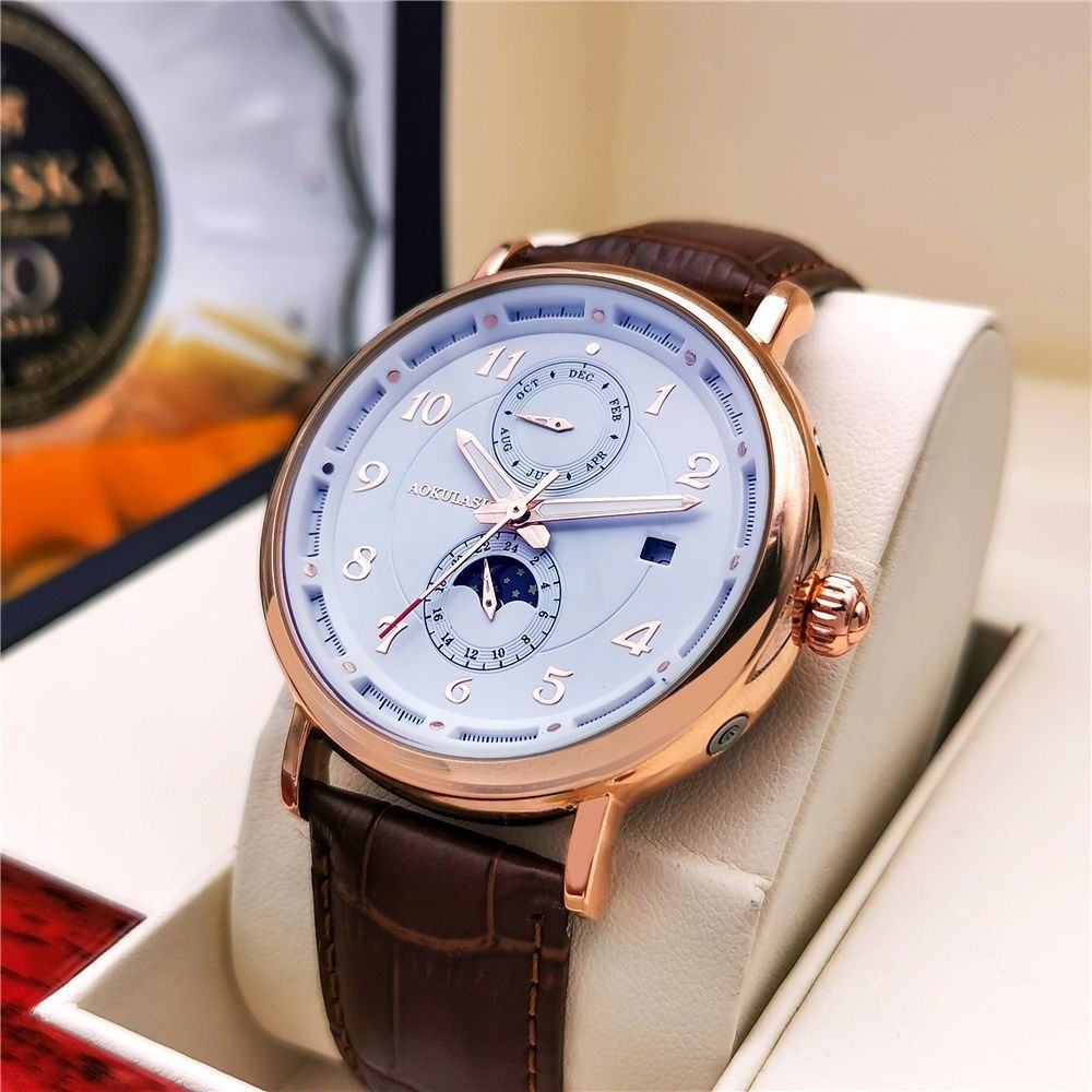 Luxury Watch Name Brands - ライトラグジュアリーメンズ機械式腕時計、全自動スケルトンデザイン、ファッショナブルなビジネスカジュアル、ニッチで多用途、スタイリッシュでトレンディなメンズ腕時計、ベストセラー腕時計、男性へのギフトに最適、ブランド名入り腕時計、ギフトに最適なブランド、ヨーロッパ、アメリカ、日本、韓国からのトレンディなメンズスタイル