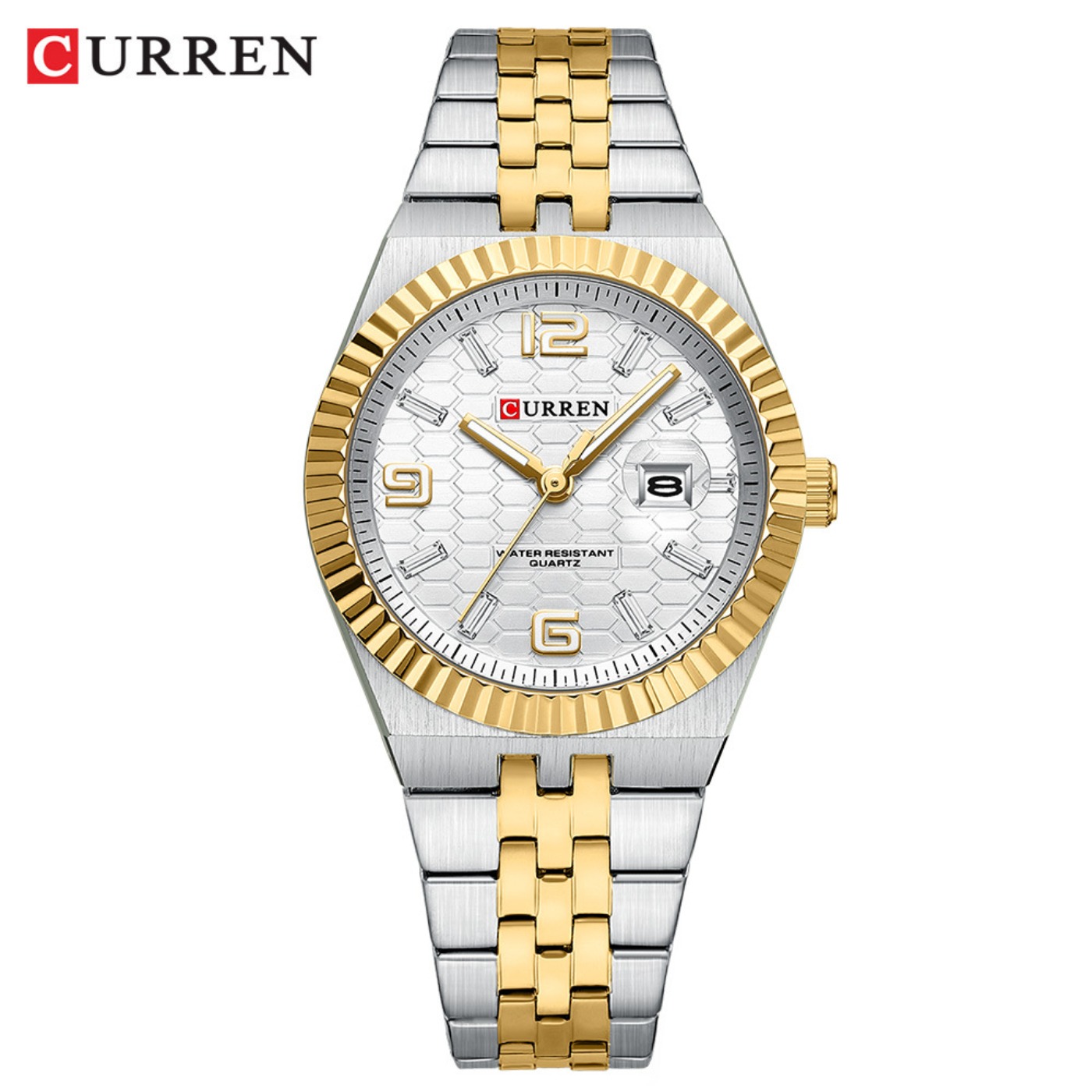 Ladies Luxury Watch - CURREN レディース腕時計 アナログ クォーツ 防水 レディース腕時計