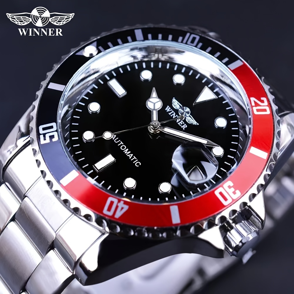 新しい高級メンズ腕時計、ビジネススタイルのスケルトン自動機械 - Luxury Watch Name Brands のレビューと価格
