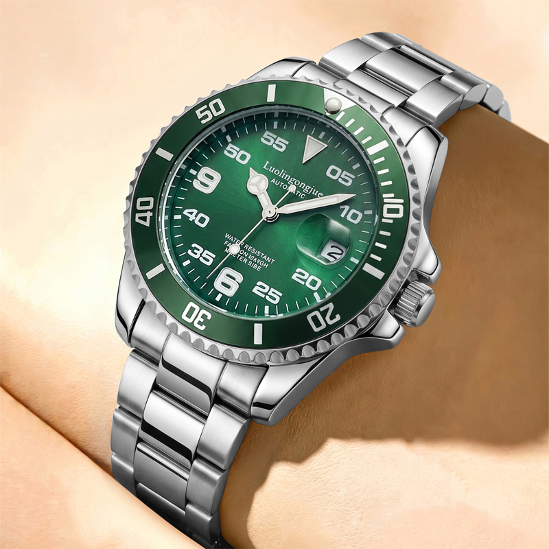 新しい高級メンズ腕時計、ビジネススタイルのスケルトン自動機械 - Luxury Watch Name Brands のレビューと価格