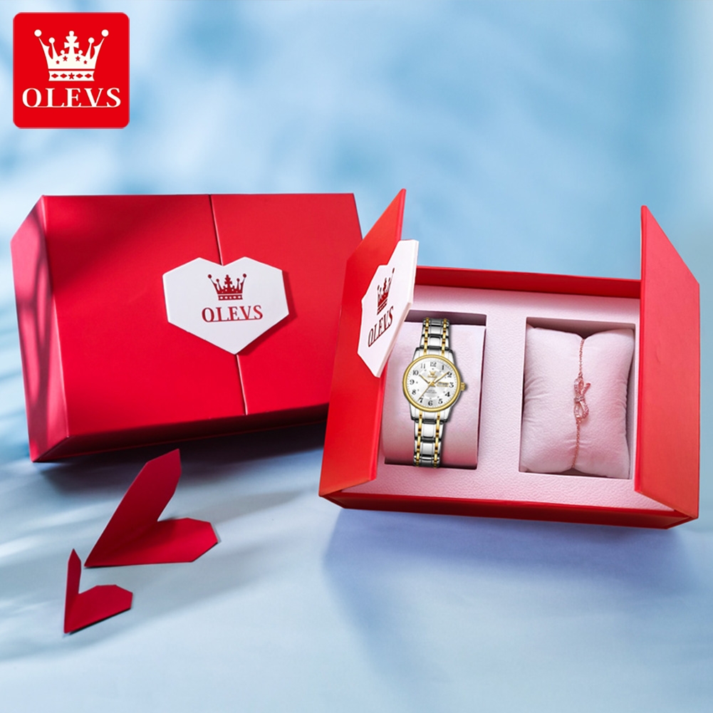 OLEVS 2891 高級ブランドファッション女性の腕時計防 - Luxury Watch Index のレビューと価格