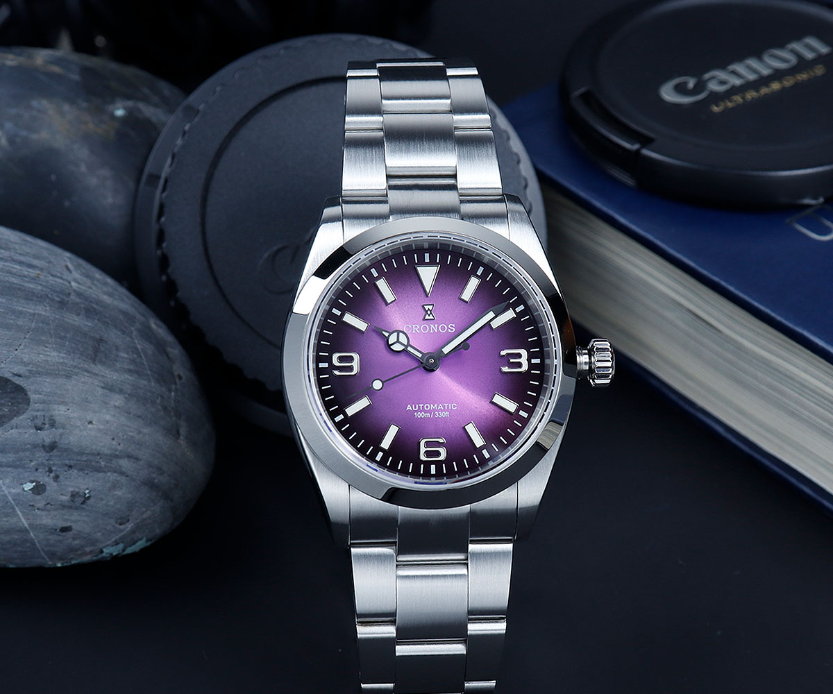 クロノス L6032 36 ミリメートルメンズ機械式時計 P - Diver Watch 300M のレビューと価格