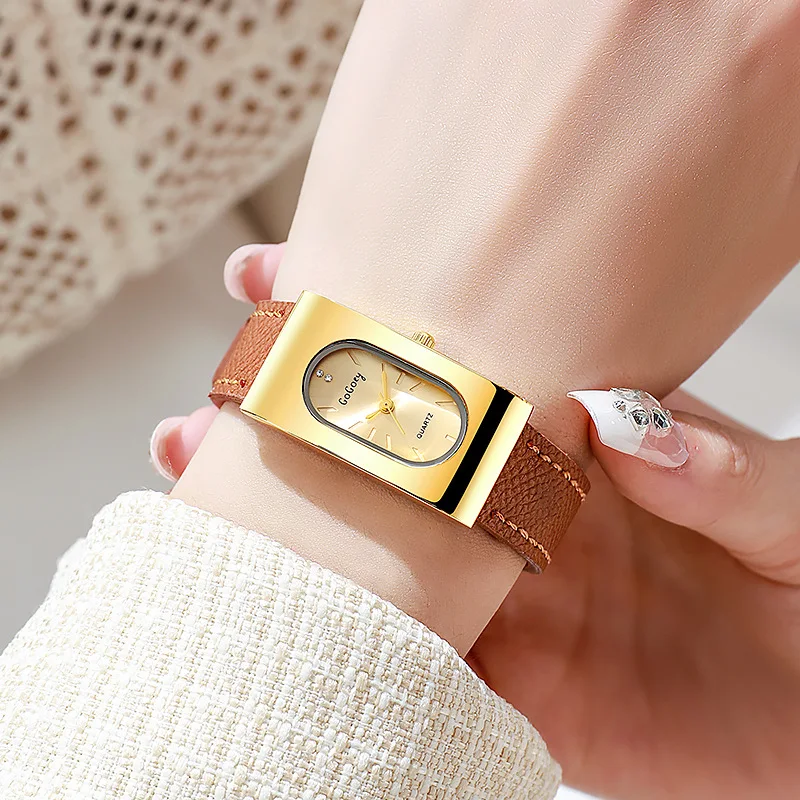高級レディースブランドの女性の腕時計ファッション長方形ダイヤ - Luxury Watch Index のレビューと価格