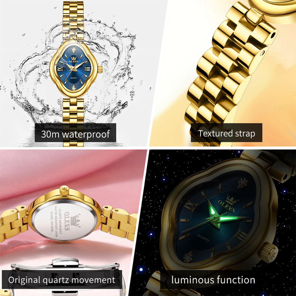 OLEVS 真新しい女性用クォーツ時計ファッションレジャーシ - Luxury Watch Index のレビューと価格