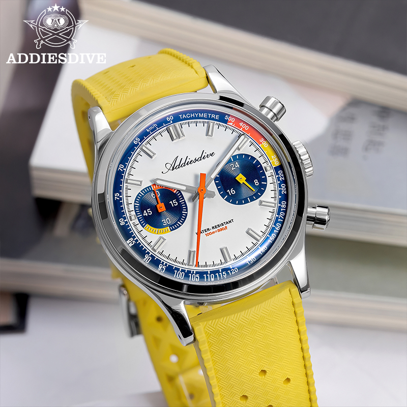 ADDIESDIVE ファッションメンズクォーツ腕時計 VK - Luxury Watch With Rubber Strap のレビューと価格