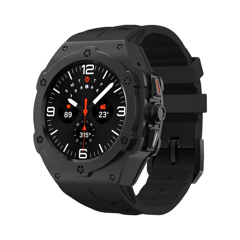 サムスンギャラクシーウォッチ用の高級金属改造キット,カーボン - Luxury Watch Rubber Strap のレビューと価格