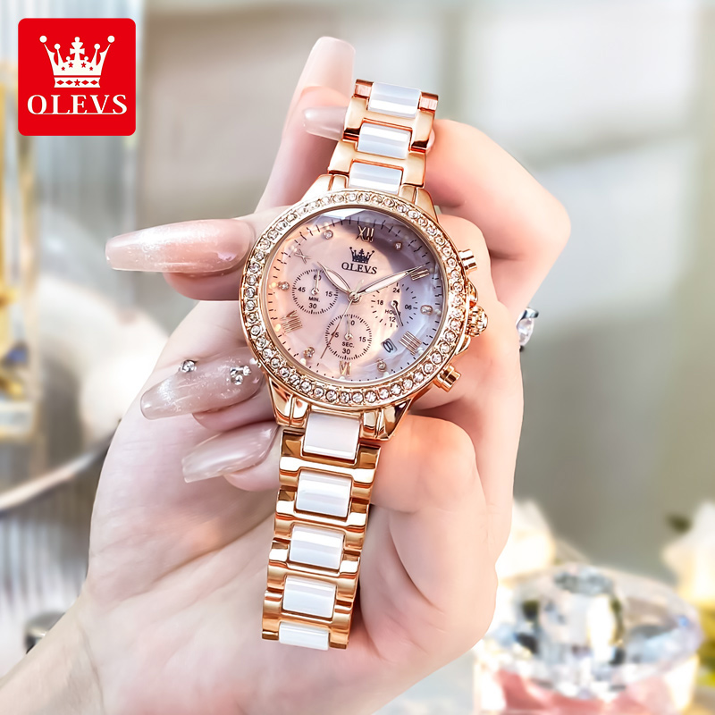 OLEVS 9999 女性の腕時計ブランドオリジナルエレガン - Luxury Watch Index のレビューと価格