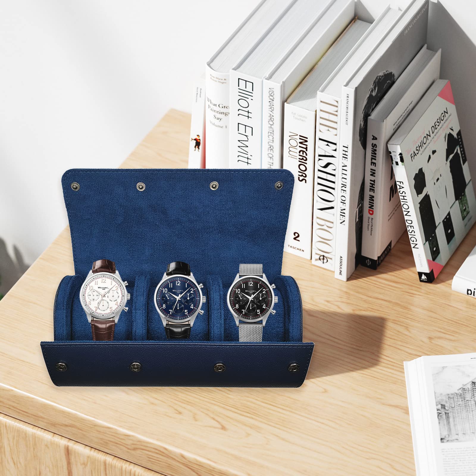腕時計ケース トラベルオーガナイザー - 腕時計ロールケース - Luxury Watch Travel Case のレビューと価格