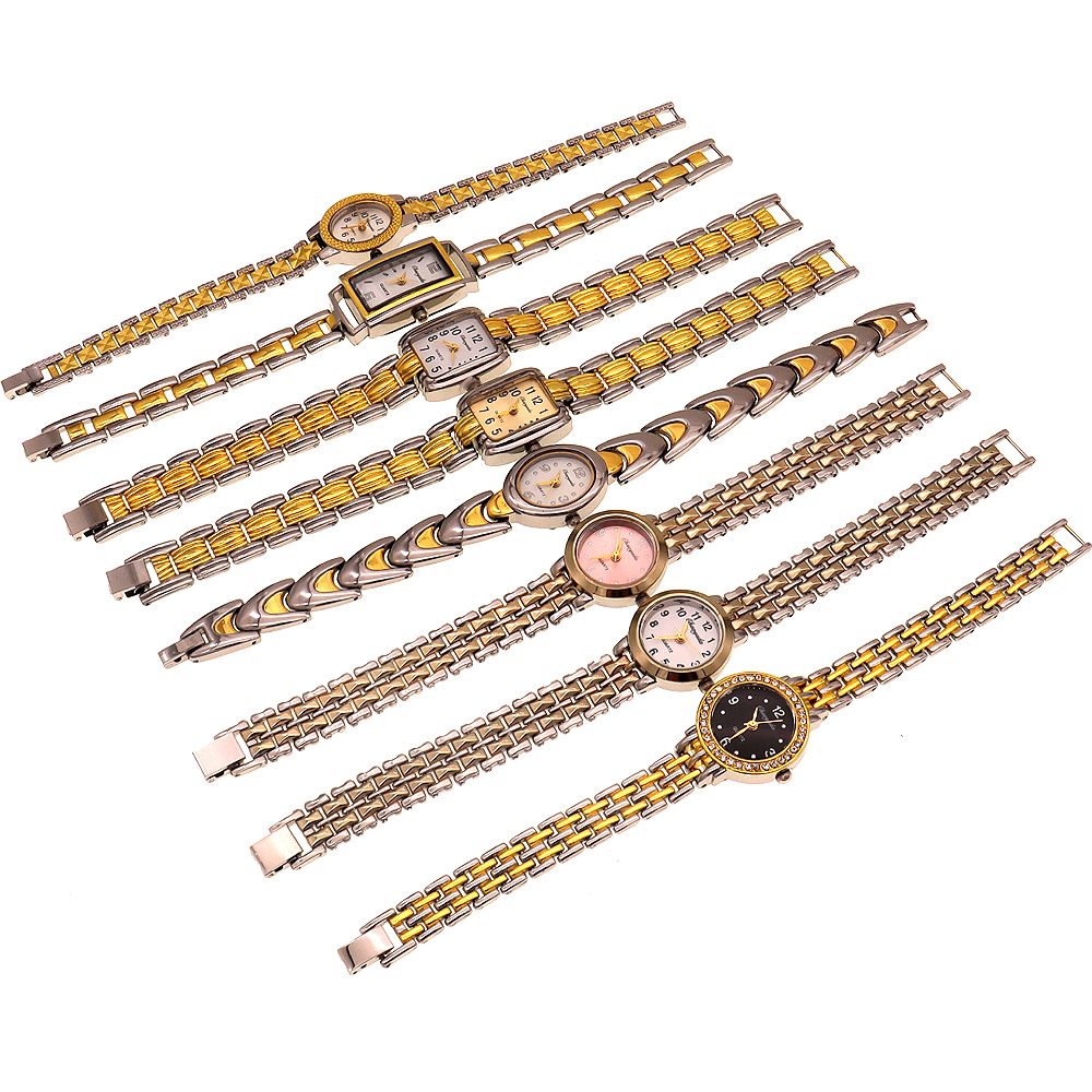 10個/ロット、混合バルクエレガントレディース腕時計、高級腕 - Ladies Luxury Watch のレビューと価格