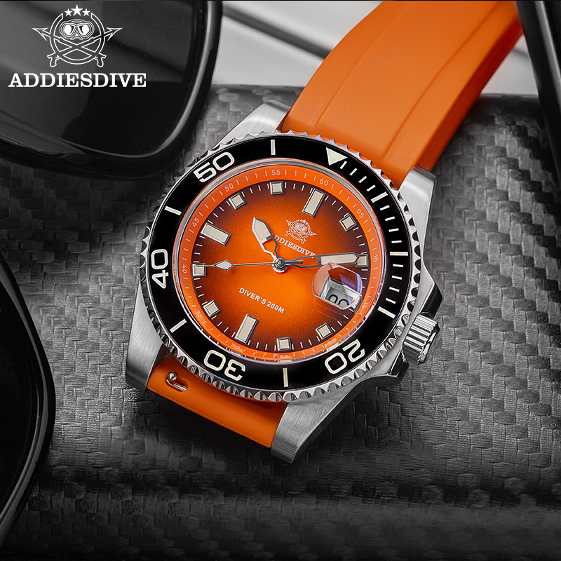 ADDIESDIVE メンズ腕時計クォーツステンレススチール - Diver Watch 300M のレビューと価格