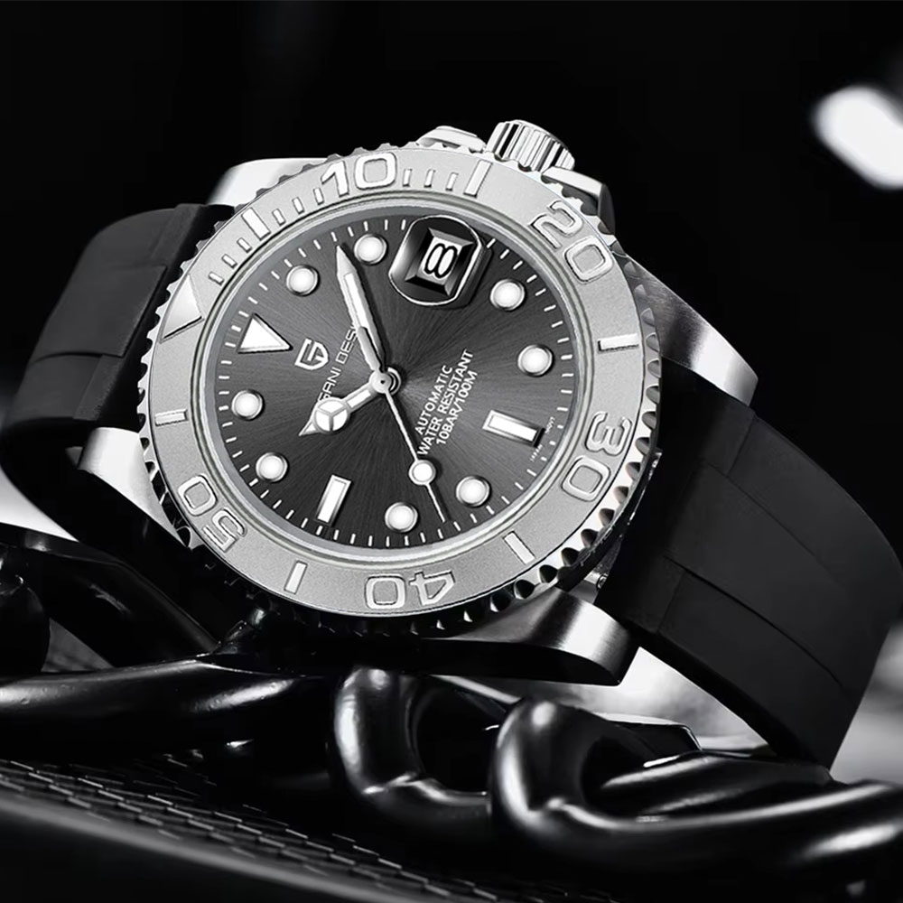 パガーニデザイントップブランドメンズウォッチクラシック高級4 - Luxury Watch With Rubber Strap のレビューと価格