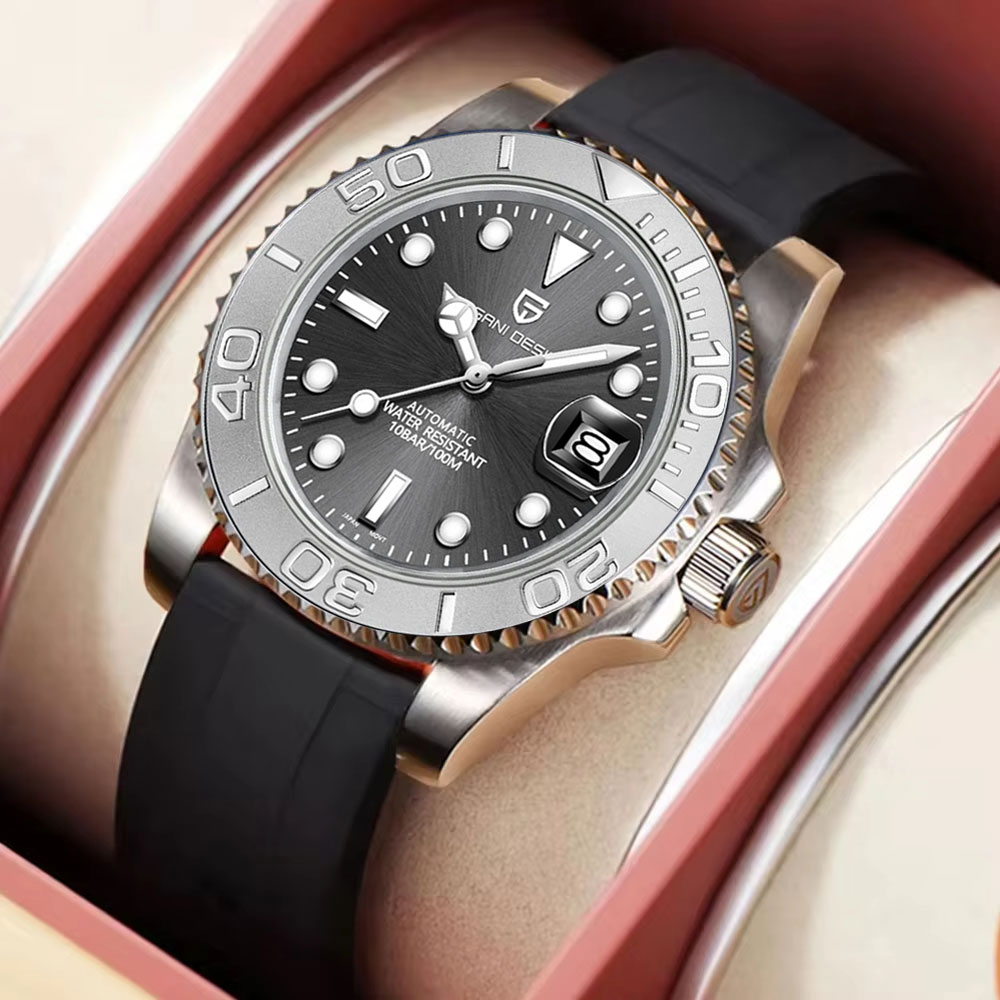 パガーニデザイントップブランドメンズウォッチクラシック高級4 - Luxury Watch With Rubber Strap のレビューと価格