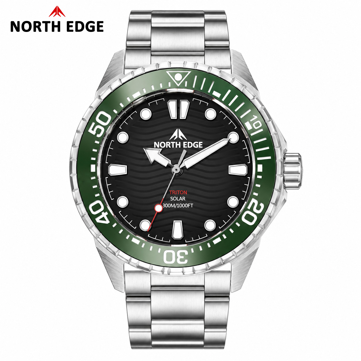 ノースエッジ TRITON ダイバーズウォッチ アウトドア愛 - Diver Watch 300M のレビューと価格