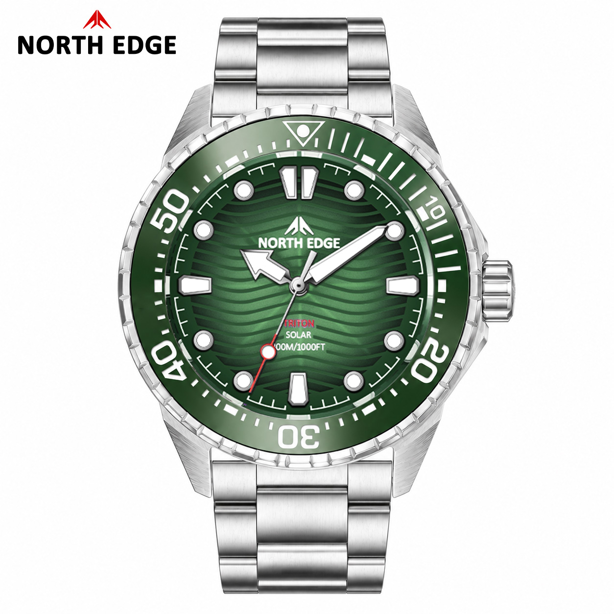 ノースエッジ TRITON ダイバーズウォッチ アウトドア愛 - Diver Watch 300M のレビューと価格