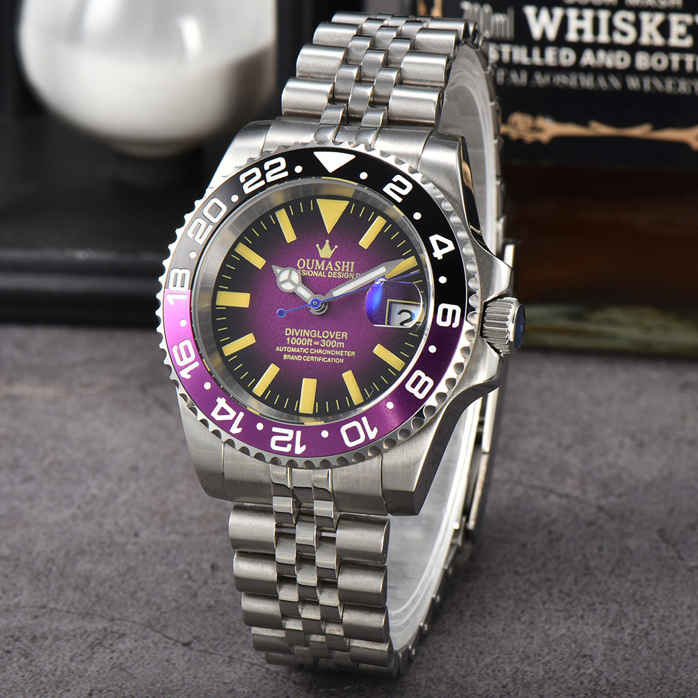 40mmダイビングメンズウォッチ、NH35ムーブメント搭載、 - Diver Watch 300M のレビューと価格
