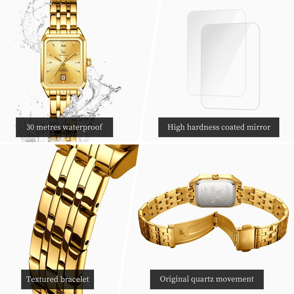 OLEVS 高級トップブランドの女性の腕時計防水エレガントな - Luxury Watch Index のレビューと価格