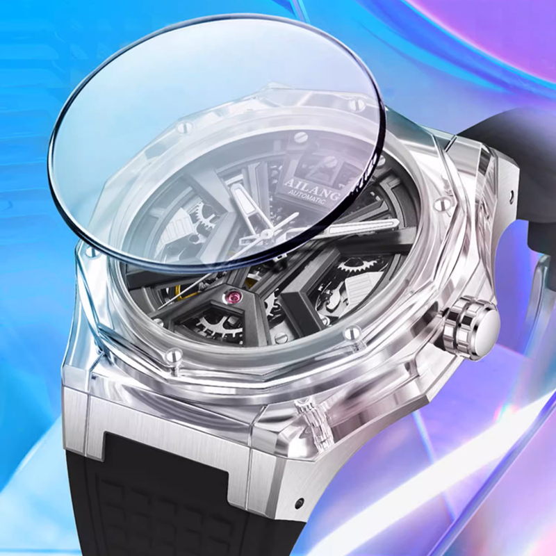 AILANG ブランドスポーツメンズ機械式時計の高級ラバース - Luxury Watch With Rubber Strap のレビューと価格