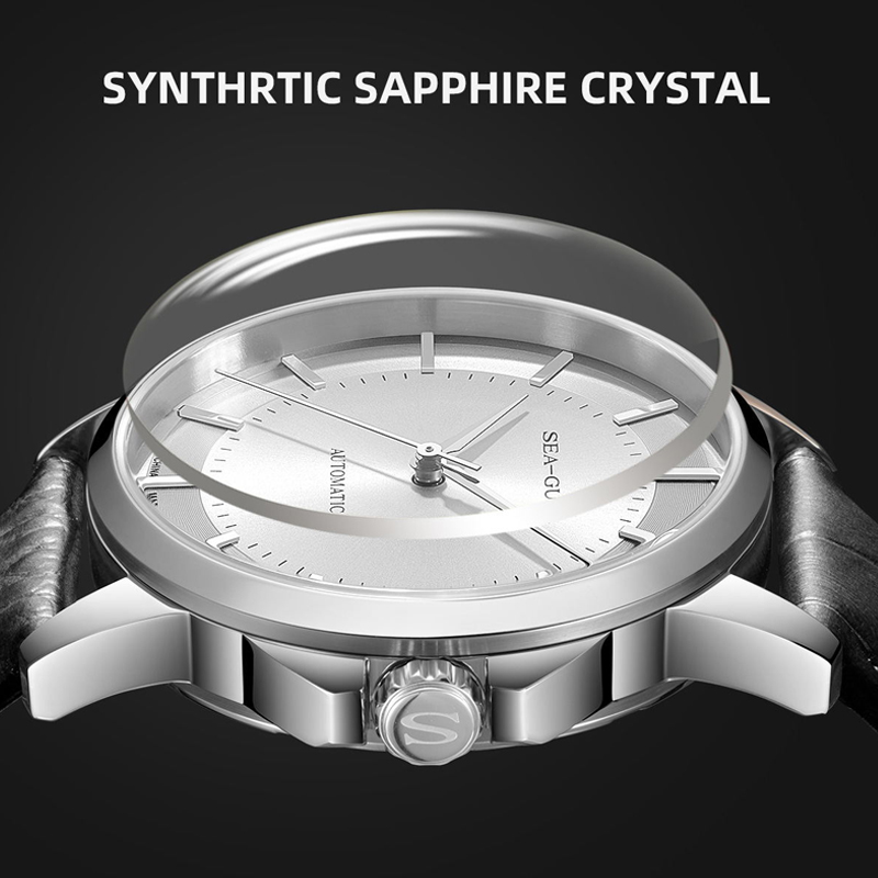 Seagull-男性用自動機械式時計,シンプルなビジネスベル - Seiko Watch Presage のレビューと価格