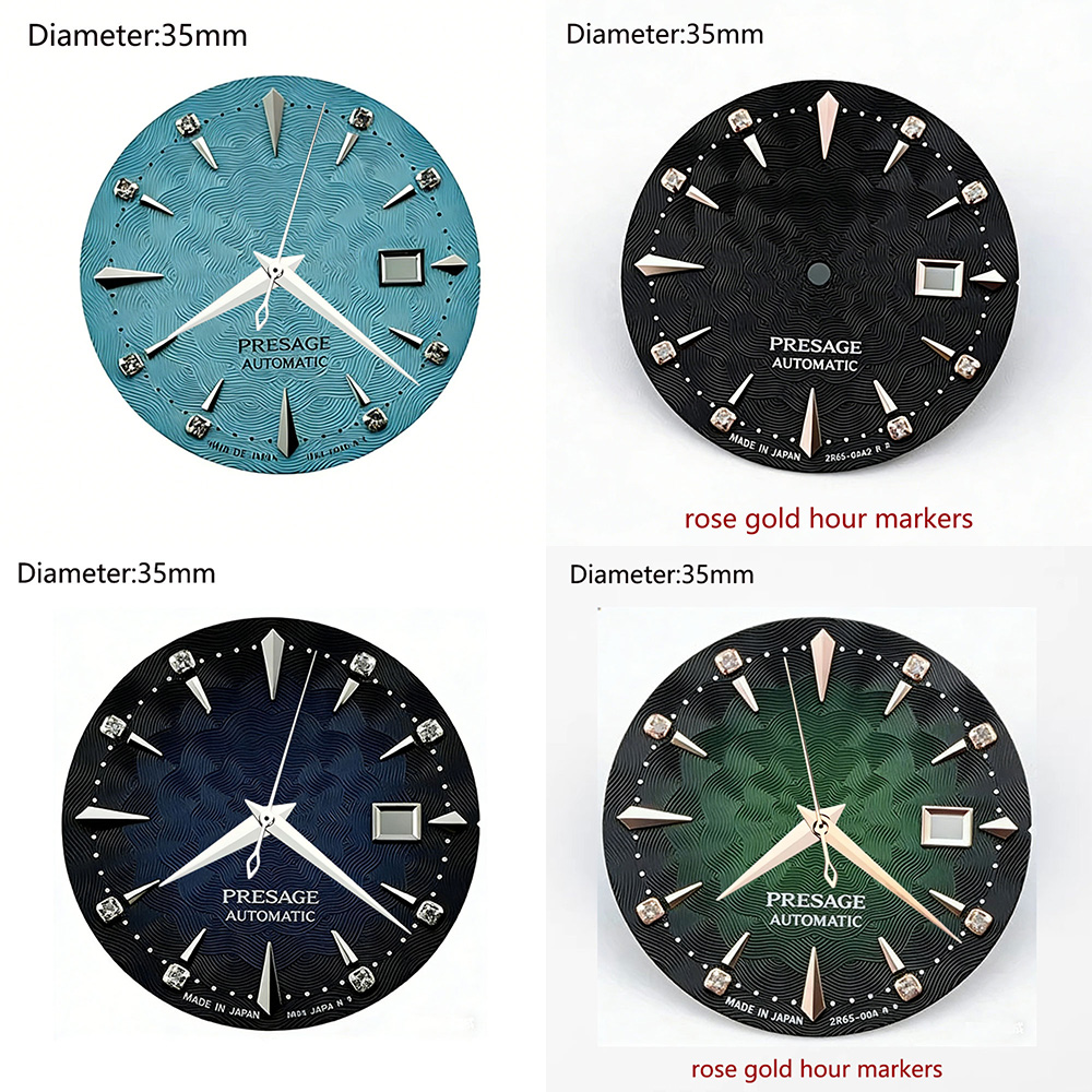 35mm SロゴプレサージュNH35文字盤ロータステクスチャ - Seiko Watch Presage のレビューと価格
