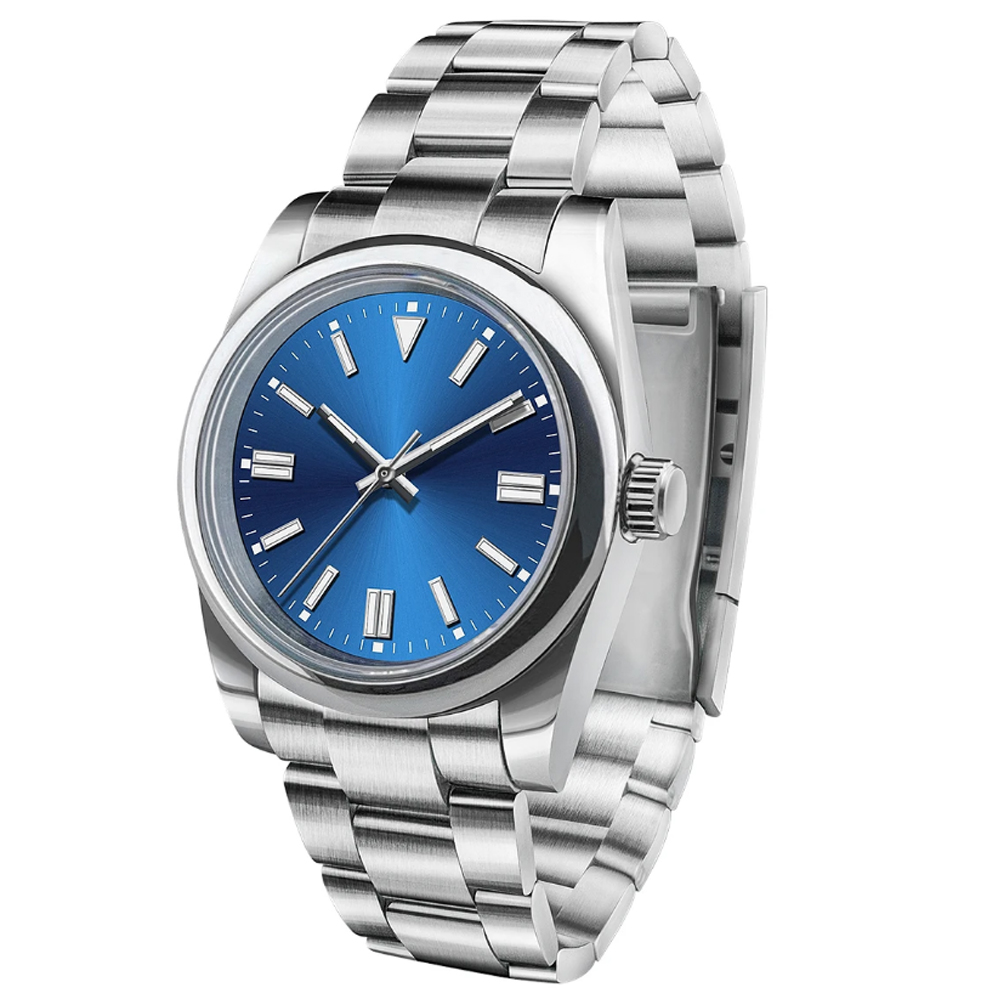 カスタムロゴメンズ腕時計サファイア高級NH35/ミヨタ自動機 - Luxury Watch Deals のレビューと価格