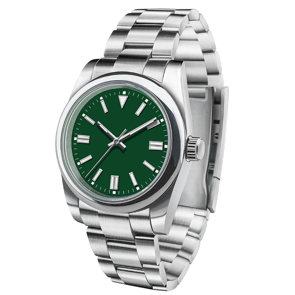 カスタムロゴメンズ腕時計サファイア高級NH35/ミヨタ自動機 - Luxury Watch Deals のレビューと価格