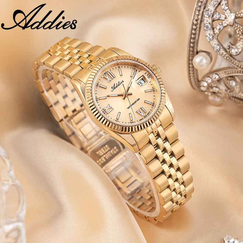 Addies 高級女性腕時計サファイアクリスタルステンレス鋼 - Luxury Watch Travel Case のレビューと価格