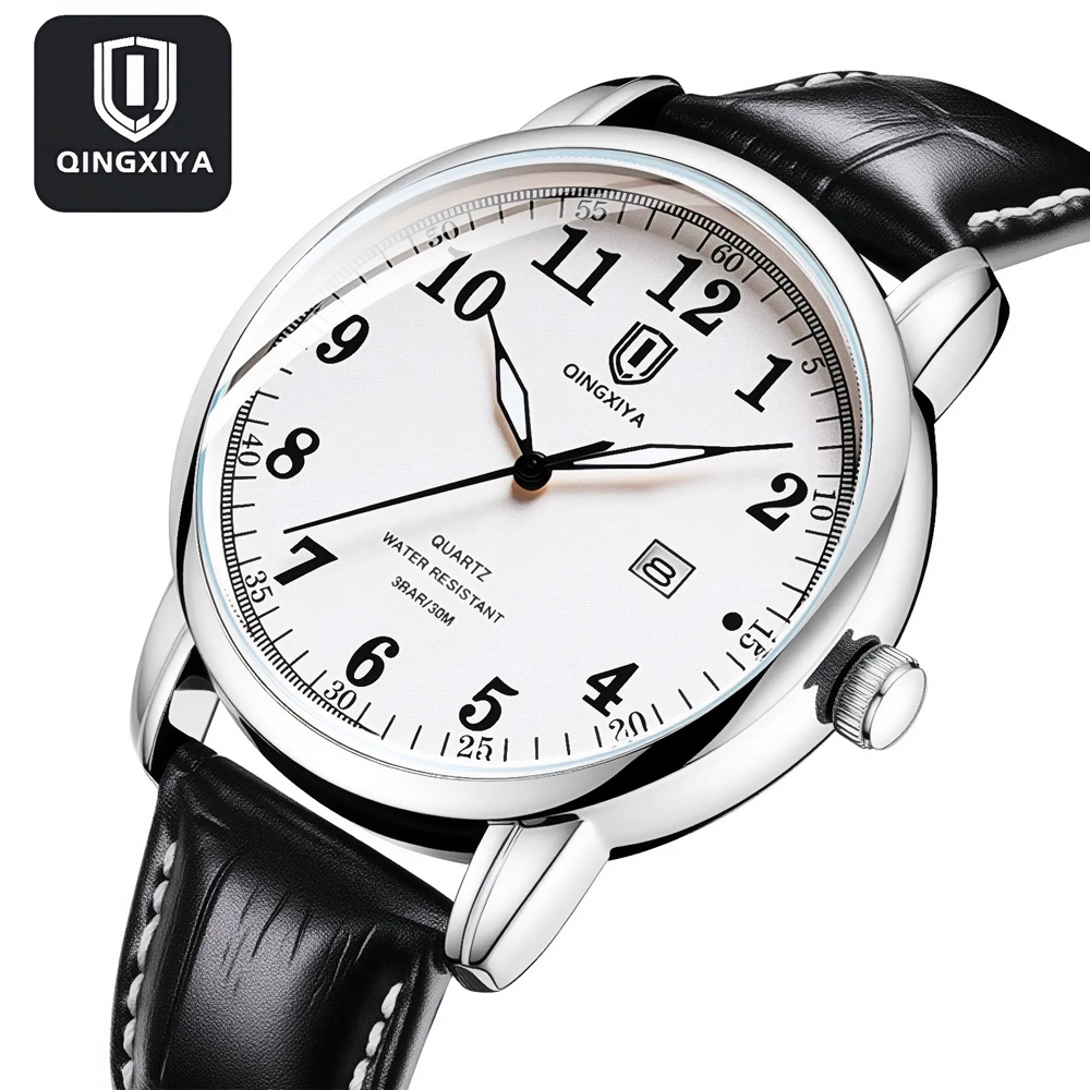 QINGXIYA ビジネスメンズ腕時計トップブランドの高級ミ - Luxury Watch Holder For Men のレビューと価格