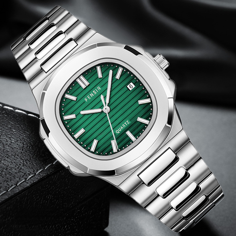男性向けの定番ブランド腕時計、小さな四角いカレンダー付きクォ - Luxury Watch Name Brands のレビューと価格