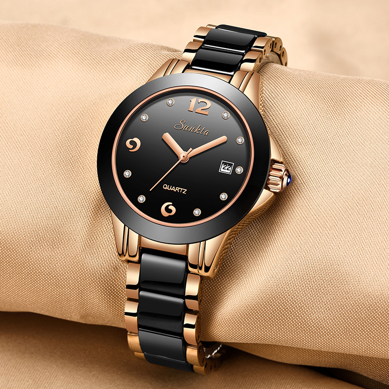 LIGE Sunkta ファッションエレガントな女性用腕時計 - Ladies Luxury Watch のレビューと価格