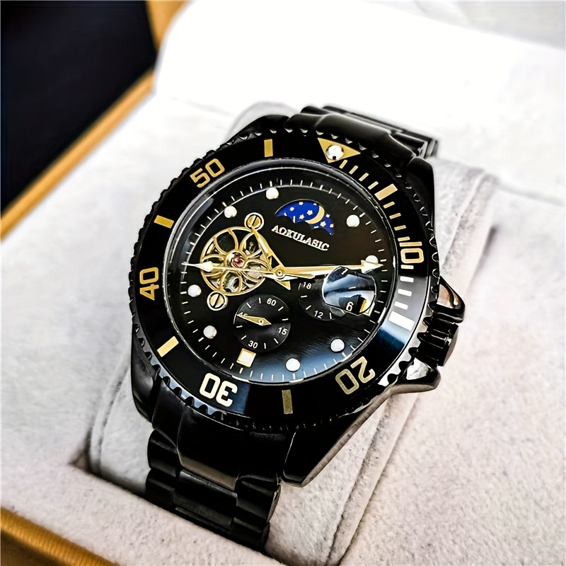 最高級のメンズビジネススケルトン自動機械式時計、パーティーフ - Luxury Watch Name Brands のレビューと価格