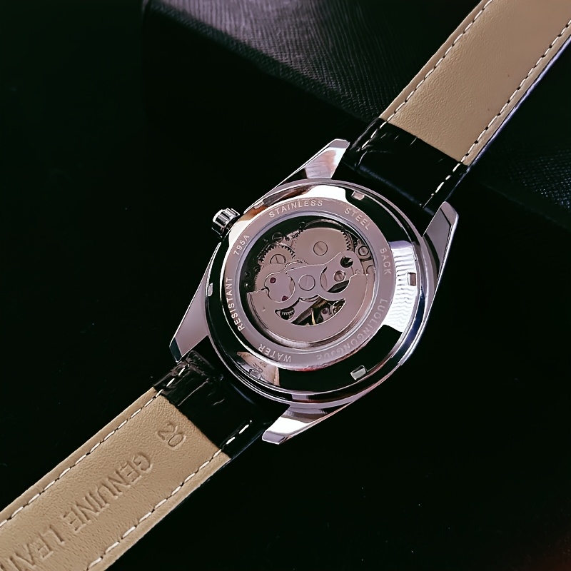 高級高級ビジネスメンズ機械式時計、スケルトンデザイン、自動巻 - Luxury Watch Name Brands のレビューと価格