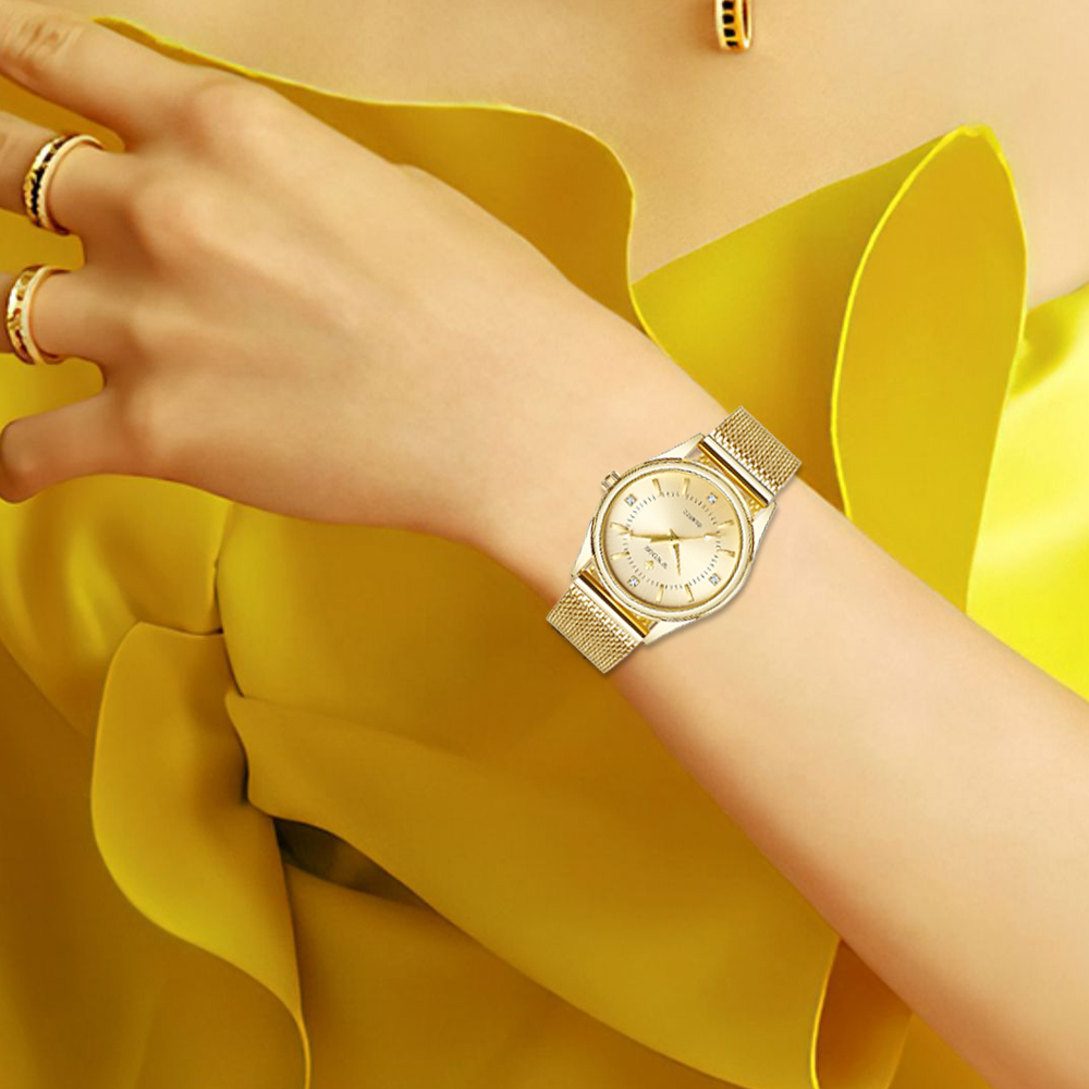 WWOOR 高級ブランドドレスゴールド腕時計レディースエレガ - Luxury Watch Index のレビューと価格